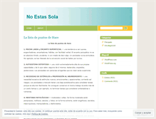 Tablet Screenshot of noestassola.wordpress.com