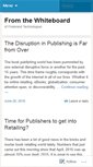 Mobile Screenshot of fromthewhiteboard.wordpress.com