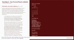 Desktop Screenshot of literaturland.wordpress.com