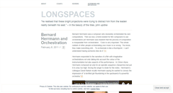 Desktop Screenshot of longspaces.wordpress.com