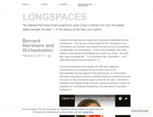 Tablet Screenshot of longspaces.wordpress.com