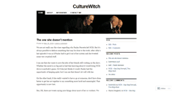 Desktop Screenshot of culturewitch.wordpress.com