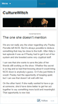 Mobile Screenshot of culturewitch.wordpress.com