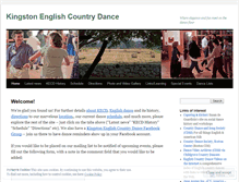 Tablet Screenshot of kingstonenglish.wordpress.com