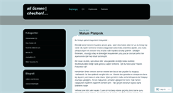 Desktop Screenshot of aliozmen.wordpress.com