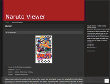 Tablet Screenshot of narutoviewer.wordpress.com