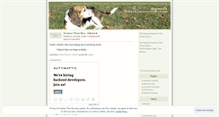 Desktop Screenshot of dogwordz.wordpress.com