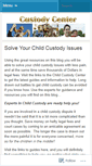 Mobile Screenshot of childcustodyadvice.wordpress.com