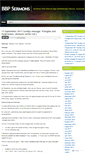 Mobile Screenshot of bbpsermons.wordpress.com