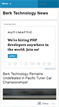 Mobile Screenshot of berktechnology.wordpress.com