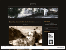 Tablet Screenshot of greendogs.wordpress.com