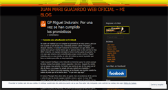 Desktop Screenshot of blogguajardo.wordpress.com