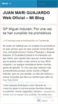 Mobile Screenshot of blogguajardo.wordpress.com