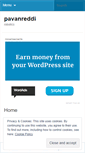 Mobile Screenshot of pavanreddi.wordpress.com