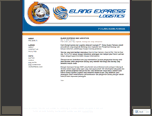 Tablet Screenshot of elanglogistics.wordpress.com