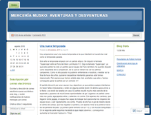 Tablet Screenshot of merceriamusko.wordpress.com