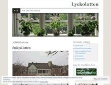 Tablet Screenshot of lyckolotten.wordpress.com