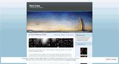 Desktop Screenshot of manedubai.wordpress.com