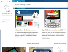 Tablet Screenshot of camundongomovel.wordpress.com