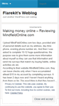 Mobile Screenshot of flarekit.wordpress.com