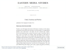 Tablet Screenshot of easternmedia.wordpress.com