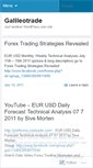 Mobile Screenshot of galileotrade.wordpress.com
