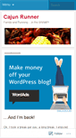 Mobile Screenshot of cajunrunner.wordpress.com
