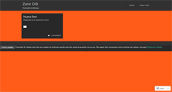 Desktop Screenshot of elzahirdid.wordpress.com