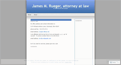Desktop Screenshot of jmrlaw.wordpress.com