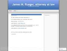 Tablet Screenshot of jmrlaw.wordpress.com