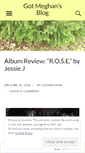 Mobile Screenshot of gotmeghan.wordpress.com