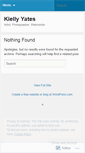 Mobile Screenshot of kielly.wordpress.com
