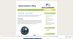 Desktop Screenshot of gpslocalizador.wordpress.com
