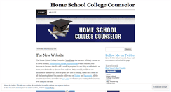 Desktop Screenshot of homeschoolcollegecounselor.wordpress.com