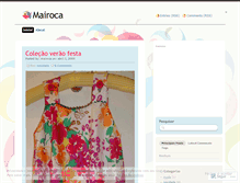 Tablet Screenshot of mairoca.wordpress.com