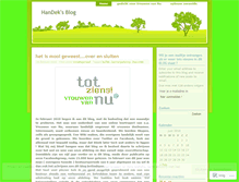Tablet Screenshot of handek.wordpress.com