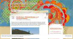 Desktop Screenshot of domesticdreamer.wordpress.com
