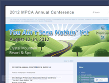 Tablet Screenshot of mpcaac12.wordpress.com