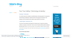 Desktop Screenshot of nickboi.wordpress.com