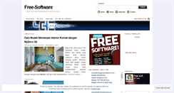 Desktop Screenshot of freesoftware007.wordpress.com