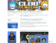 Tablet Screenshot of clubpenguincpwha39.wordpress.com