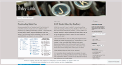 Desktop Screenshot of inkylink.wordpress.com