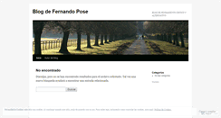 Desktop Screenshot of fernandoposedotcom.wordpress.com