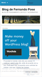 Mobile Screenshot of fernandoposedotcom.wordpress.com