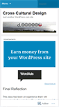 Mobile Screenshot of crossculturaldesign.wordpress.com