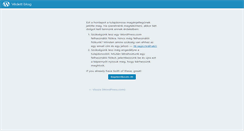 Desktop Screenshot of dkeszilakas.wordpress.com