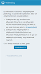 Mobile Screenshot of dkeszilakas.wordpress.com