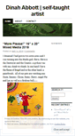 Mobile Screenshot of dinahabbott.wordpress.com