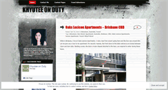 Desktop Screenshot of khyutee.wordpress.com