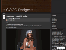 Tablet Screenshot of cocorolemon.wordpress.com